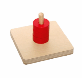 Discs On Vertical Dowel