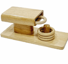 Toddler Box With Sliding Rings